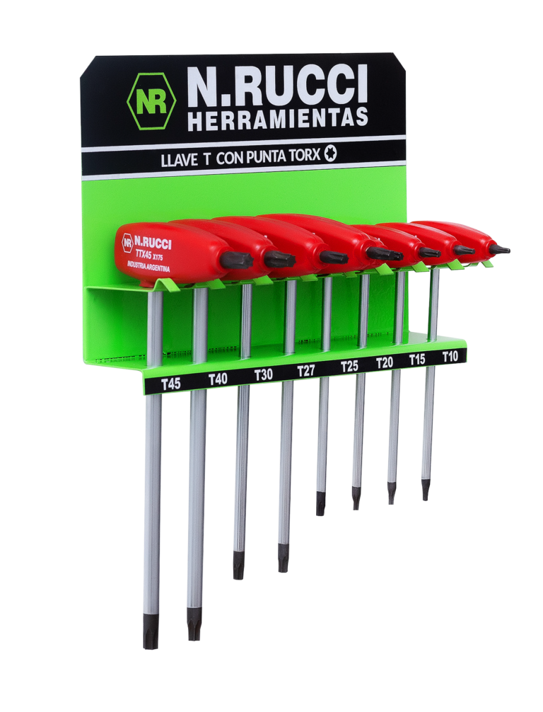 JUEGO LLAVES TORX X 8 HE-TTX